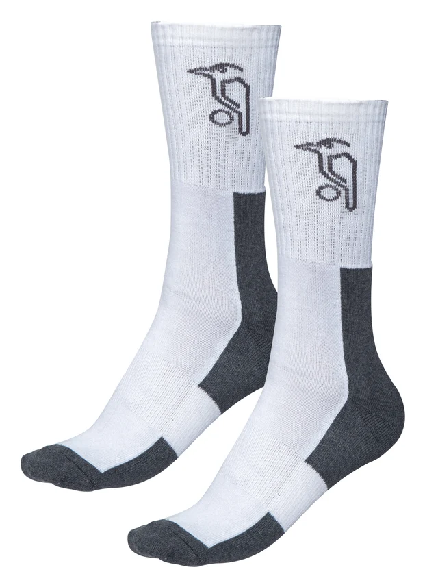 00OA2409-1 – BLAZE Socks (White/Grey)
